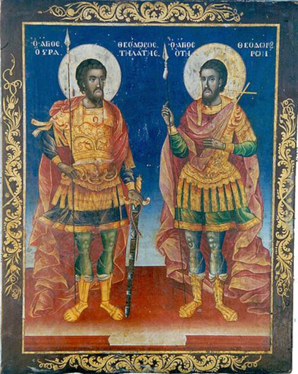 Saint Theodore Stratelates in a later icon