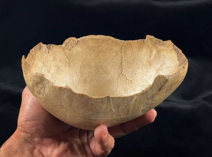 A Neolithic skull cup from Carigüela Cave in Granada