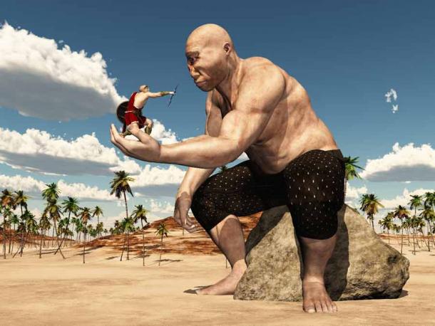 Based on more than a few ancient historical accounts, Sicily is the land of the Cyclopes in the Odyssey, but many of the other stops along the way remain fictional or unknown. In this image the Greek god Zeus does battle with the Cyclopes in a setting that could very well be Sicily of days gone by. (Michael Rosskothen / Adobe Stock)