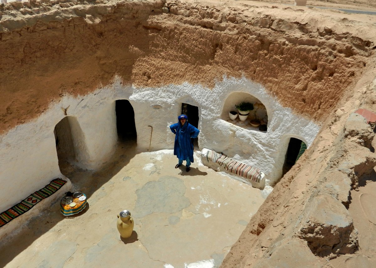 Casas trogloditas de Matmata: ¿una maravilla antigua o un logro amazigh más reciente?