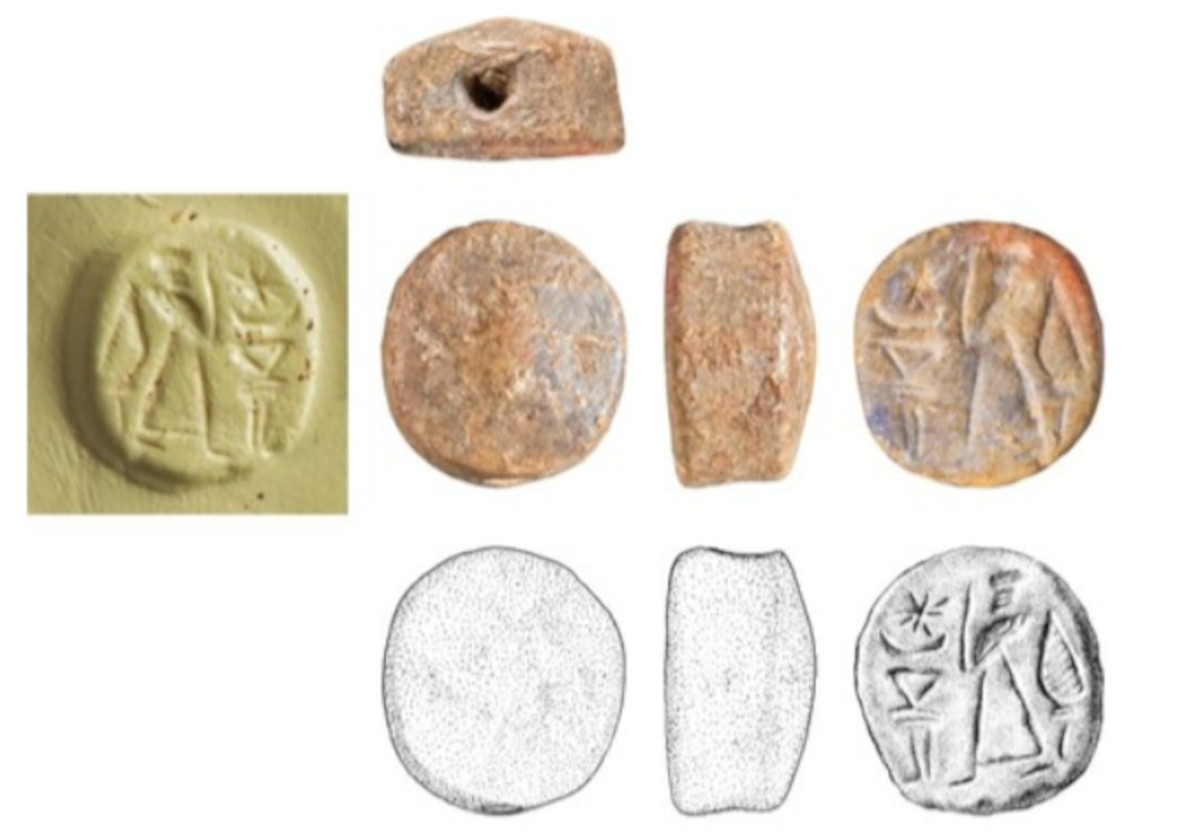 Pequeño sello de piedra caliza de 2.700 años revela culto astral durante el Imperio Asirio