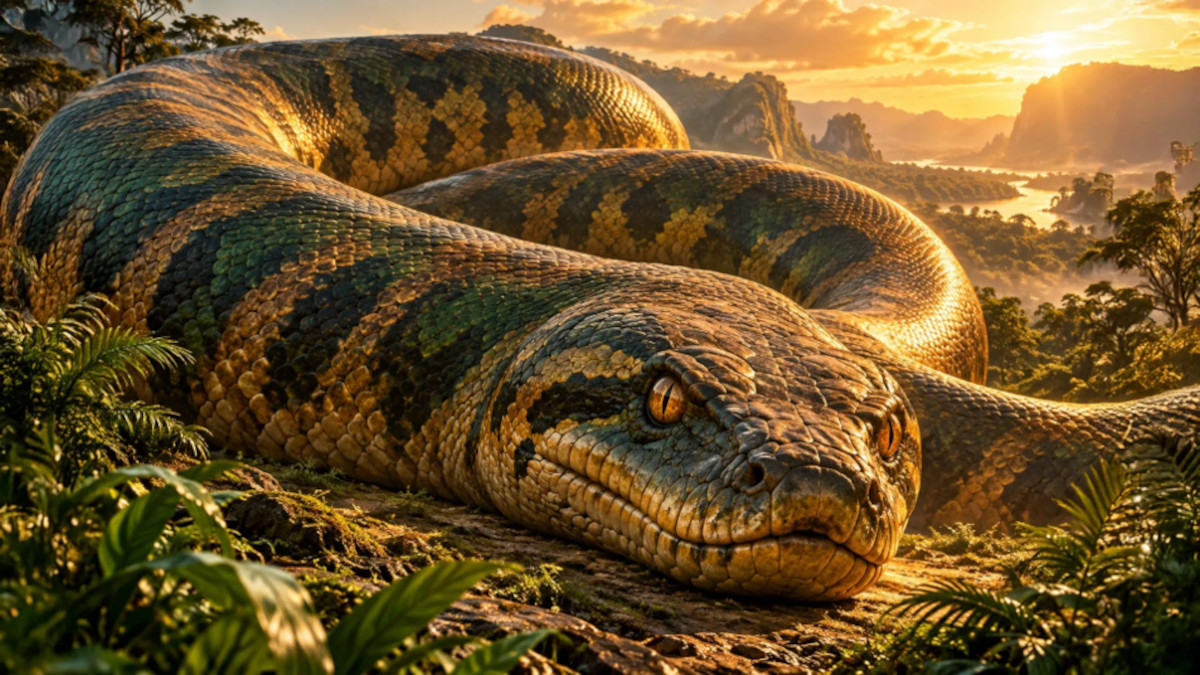 Enorme serpiente prehistórica en la India podría haber rivalizado con Titanoboa