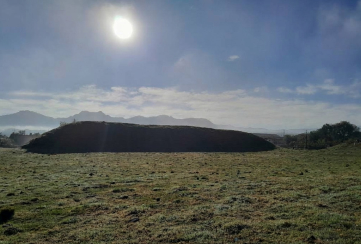 East structure of the astronomical complex marking the spring equinox.